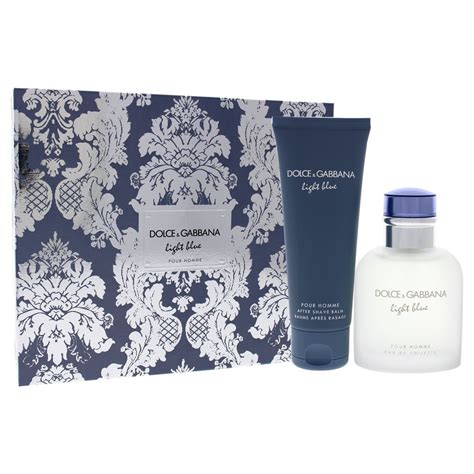 dolce gabbana light blue gift|dolce and gabbana cologne set.